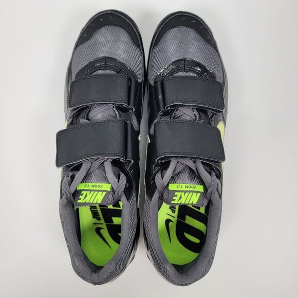 Nike Zoom TJ 3 Men's Black Track Spikes Shoes 474132-070 US Size 11 - Picture 5 of 8